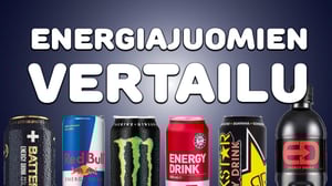 Mikä on paras energiajuoma?