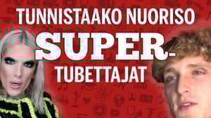 Tunnistaako nuoriso Youtuben supertähdet