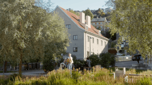 Norjalaisarkkitehtien koteja