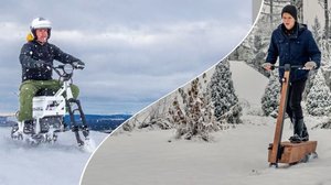 Sähkömoottorikelkat ja ekologisuus Rovaniemen Kelkkamessuilla