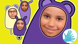 Perhejuttu (viittomakielelle tulkattu)