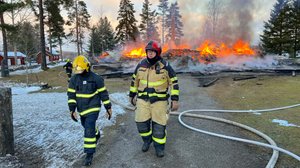 Poliisin tiedotustilaisuus Rautjärven paloista