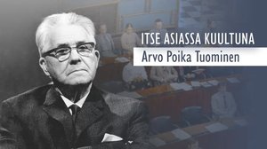 Päätoimittaja, poliitikko Arvo Poika Tuominen