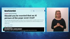 A-studio viittomakielellä