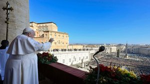 Paavin joulutervehdys