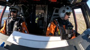 Lentopelastajat arktisten olojen armoilla