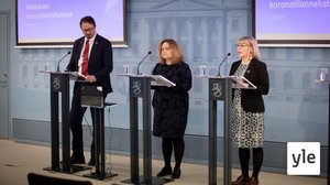 Hallitus tiukensi suosituksiaan koronaepidemian hillitsemiseksi: 16.10.2020 11.34