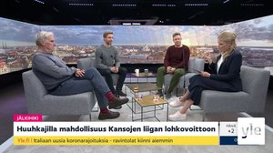 Huuhkajilla mahdollisuus lohkovoittoon, Neste lähti rallista, alppihiihdon maailmancup alkoi, Ruuskasen keihäsura: 19.10.2020 08.16