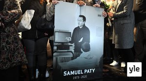 Ranskassa muistotilaisuus murhatun opettajan Samuel Patyn kunniaksi: 21.10.2020 21.49