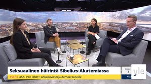 Seksuaalinen häirintä Sibelius-Akatemiassa, miten itsemurhaa käsitellään elokuvissa, Veikkaus-varojen hiipuminen iskee taidekenttään: 22.10.2020 08.16