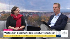 Vastaamon tietomurto. Yritysten vastuu työntekijöistään. EU etsii rahaa työllisyystoimiin: 27.10.2020 08.16