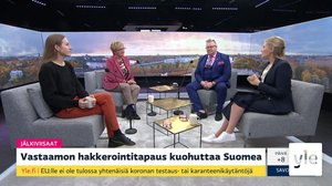 Vastaamon hakkerointitapaus, liikennepäästöjen suitsiminen, kansliapäällikön nimitysvaikeudet: 30.10.2020 08.00