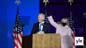 Joe Bidenin vaalivalvojaiset: 04.11.2020 07.57