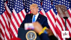 Donald Trumpin vaalivalvojaiset : 04.11.2020 09.35