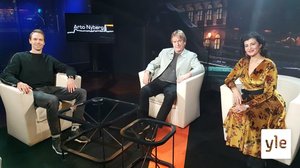 Haastateltavina Mika Kaurismäki, Petteri Koponen ja Angelika Klas: 08.11.2020 19.30