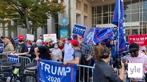 Trumpin kannattajat eivät hyväksy vaalitulosta: 10.11.2020 09.15