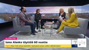 Ismo Alanko täyttää 60 vuotta, Fotofinlandiassa pääpalkintona 10 000 euroa, Tanssin talon uusi johtaja on Niki Matheson: 12.11.2020 08.17