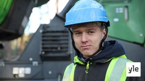 17-vuotias Kalle Kauppi opiskelee metsäkoneenkuljettajaksi oppisopimuksella: 16.11.2020 11.06