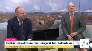 Positiiviset rokoteuutiset näkyvät taloudessa, Aasiaan maailman suurin vapaakauppa-alue, perutut pikkujoulut jättävät loven yrittäjien kassoihin: 17.11.2020 08.35