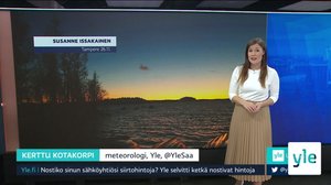 Sääennuste klo 7.40: 27.11.2020 07.56