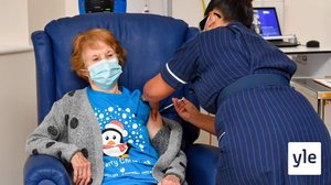 Britanniassa aloitettiin koronarokotukset: 09.12.2020 11.35