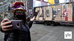 Vuosi vaihtuu maailmalla - katso kuinka vuosi vaihtuu New Yorkissa: 01.01.2021 07.14
