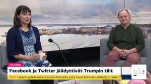 Trumpin Twitter-tili, Parler, kummalliset digimaailman keksinnöt: 13.01.2021 08.12