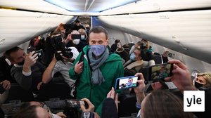 Oppositiopoliitikko Aleksei Navalnyi otettiin kiinni Moskovassa: 17.01.2021 20.42