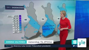 Sääennuste klo 7.40: 20.01.2021 07.47
