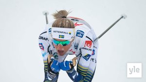 Världscupen på skidor, damernas 10 km, masstart (svenskt referat): 30.01.2021 16.34
