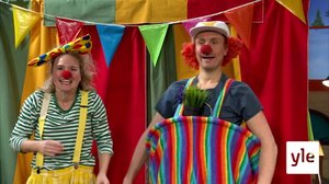 Clownnummer med Malin och Jontti: 11.02.2021 06.15