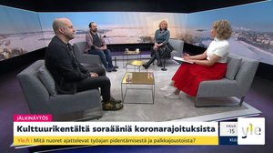 Miten kulttuuri on sopeutunut koronarajoituksiin, Konttori-sarjan menestys, Runeberg-palkinto: 04.02.2021 08.34