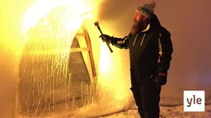 Imatralla voi ihastella jääigluja sekä jääveistoksia: 04.02.2021 10.36