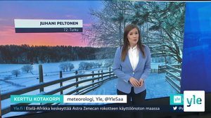 Sääennuste klo 7.40: 08.02.2021 07.48