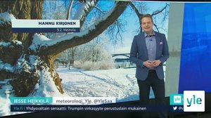 Sääennuste klo 7.40: 10.02.2021 08.09