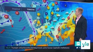 Sääennuste klo 7.40: 11.02.2021 07.50