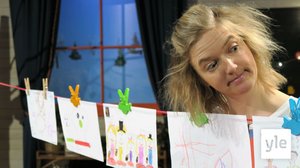 Lisa visar teckningar (S): 04.03.2021 09.49