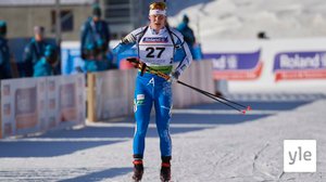 VM i skidskytte, herrarnas sprint (svenskt referat): 12.02.2021 16.44