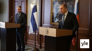 Haaviston ja Lavrovin lehdistötilaisuus Pietarissa: 15.02.2021 14.02