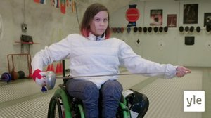 Pyörätuolimiekkailija Helmi: 19.02.2021 12.00