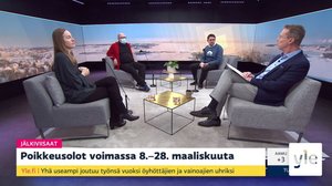 Hallitus on todennut Suomessa poikkeusolot, koronaepidemia on vaarassa karata käsistä: 26.02.2021 08.09