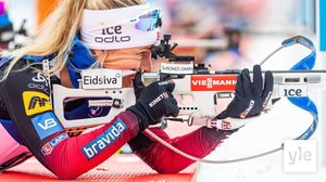 Världscupen i skidskytte, damernas jaktstart (svenskt referat): 07.03.2021 13.34