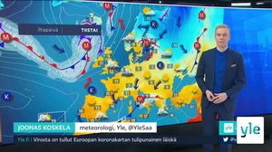 Sääennuste klo 7.40: 09.03.2021 07.46