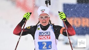 Världscupen i skidskytte, mixedstafett (svenskt referat): 14.03.2021 12.41