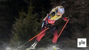 Världscupen i skidskytte, damernas jaktstart (svenskt referat): 20.03.2021 14.02