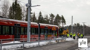 Tampereen ratikan pelastusharjoitus: 27.03.2021 11.01