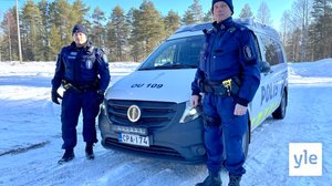 Tällaista on poliisin arki harvaan asutulla alueella – katso, millaista toimintaa partiolla on Puolangalla : 09.04.2021 09.41