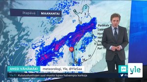 Sääennuste klo 7.40: 13.04.2021 08.00