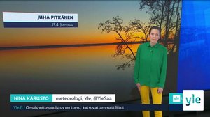 Sääennuste klo 7.40: 16.04.2021 07.50