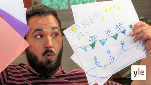 Emil tittar på teckningar (S): 27.04.2021 09.40